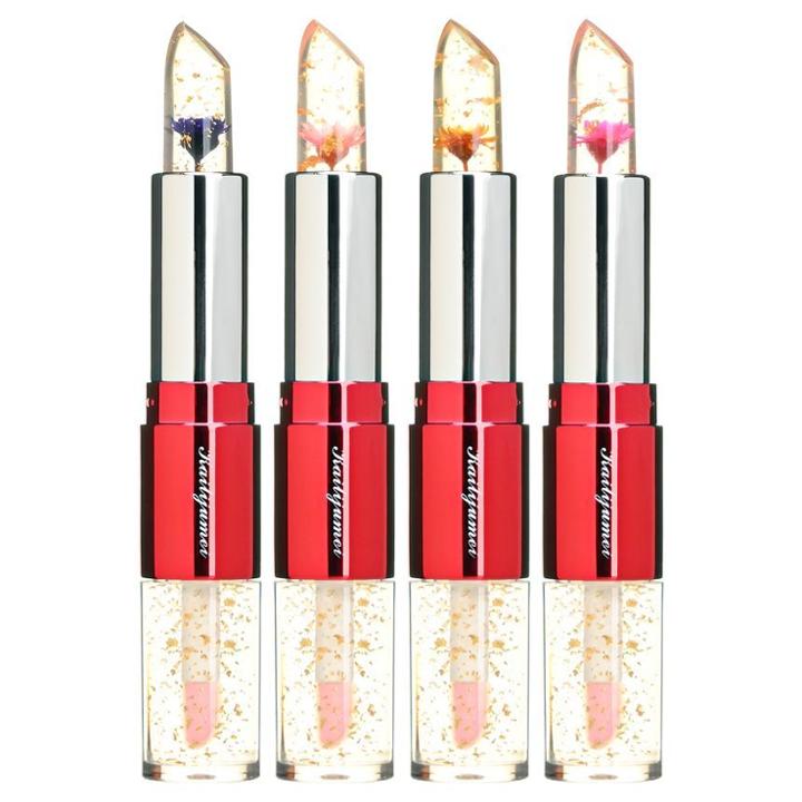 Kailijumei - Flora Kiss Double Lipstick - 4 Types