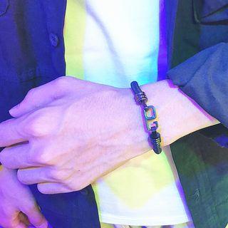 Alloy Hook Cord Bracelet