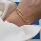Layered Bracelet Gold - One Size