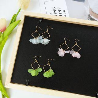 Frosted Petal Earring