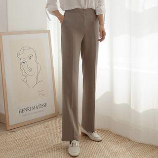 Boot-cut Dress Pants Khaki - L