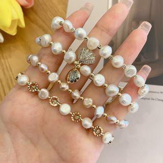 Faux Pearl/ Rhinestone Bracelet (various Designs)