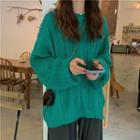 Cable Knit Loose-fit Sweater / Loose-fit Pants