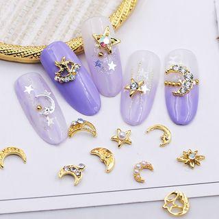 Moon & Star Nail Art Decoration (various Designs)