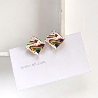 Alloy Planet Earring