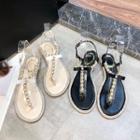 Beaded Strap Sandals