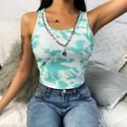 Dye Print Tank Top