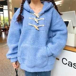 Toggle Lambswool Hoodie