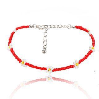 Flower Bead Choker