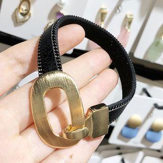 Alloy Buckled Bracelet As Shown In Figure - One Size