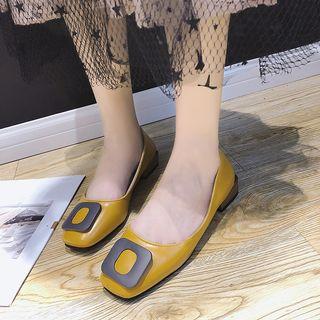 Buckle Accent Flats