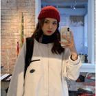 Hooded Jacket Khaki - One Size
