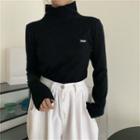 Long-sleeve High-neck T-shirt