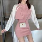 Cropped Hoodie / Sleeveless Dress