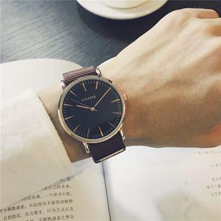Retro Canvas Strap Watch