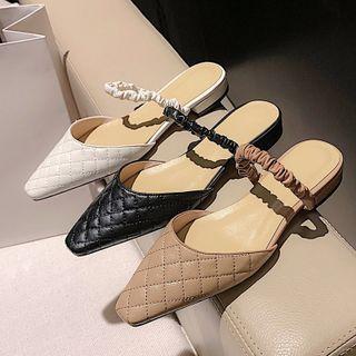 Quilted Mules
