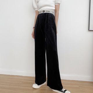 High-waist Wide-leg Pants (various Design)