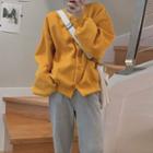Single-breasted Jacket / Wide-leg Sweatpants