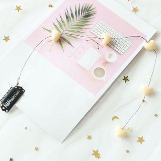 Resin Heart Headpiece