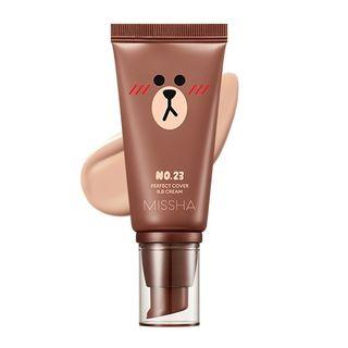 Missha - M Perfect Cover Bb Cream Spf42 Pa+++ 50ml #23 (line Friends Edition) 50ml