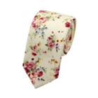 Floral Neck Tie (6cm) Pd31 - One Size