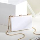 Box Chain Strap Cross Bag