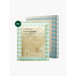 Hanskin - Luminous Gold Mask 5pcs 30ml X 5pcs