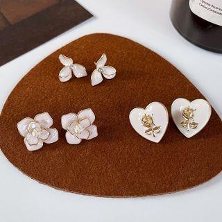 Flower Alloy Earring (various Designs)