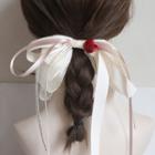 Floral Hair Clip Pink & White - One Size