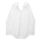 Chained Bow Shirt White - One Size