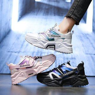 Holographic Chunky Sneakers