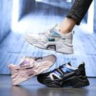 Holographic Chunky Sneakers
