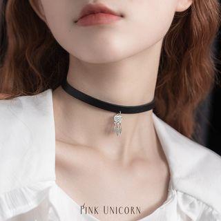 Dreamcatcher Pendant Choker 1 Pair - As Shown In Figure - One Size