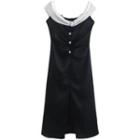 Halter Two-tone A-line Dress