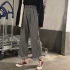 Striped High Waist Wide-leg Pants