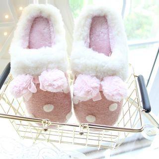 Furry Ball Slippers