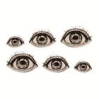 Eyes Print Waterproof Temporary Tattoo One Piece - One Size