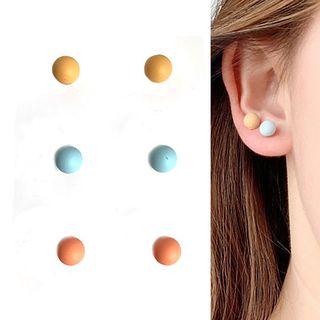 Set: Acrylic Bead Earring