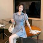 Plain A-line Shirt Dress (various Designs)