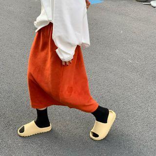 Fleece Midi Skirt