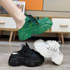 Sequin Sneaker Mules