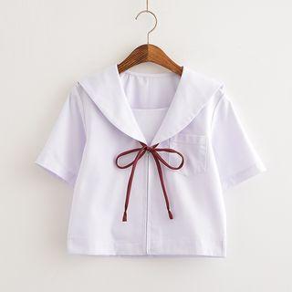 Short-sleeve Sailor Shirt