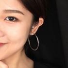 Oversized Hoop Earring