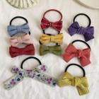 Bow Hair Tie (various Designs) / Set