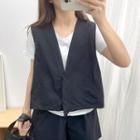 V-neck Vest / Shorts / Set
