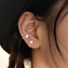 Triangle Rhinestone Alloy Earring
