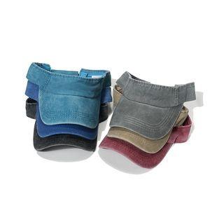Plain Denim Visor Hat