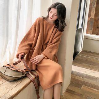 Knit Scarf / Cardigan / Long-sleeve Dress / Short-sleeve Dress