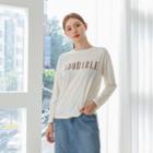 Adorable Printed Textured T-shirt