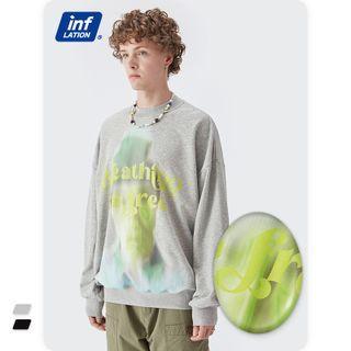 Printed Loose Sweatshirt